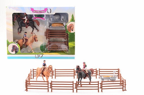 Speel set paard