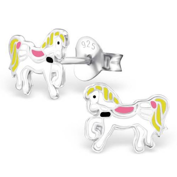 Oorknopjes Paard gekleurd