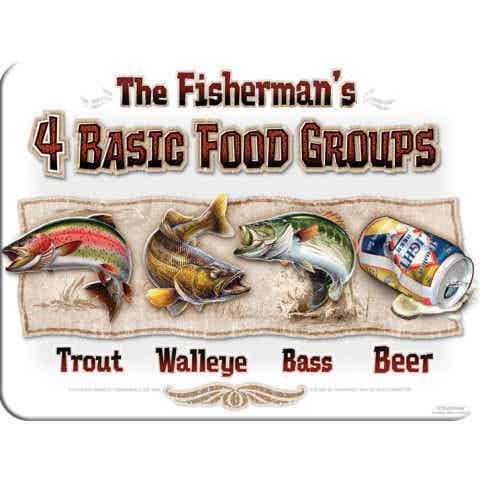 glazen snijplaat " vis and beer "