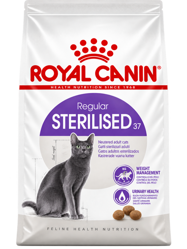 ROYAL CANIN® REGULAR STERILISED 37 PARA GATOS ADULTOS