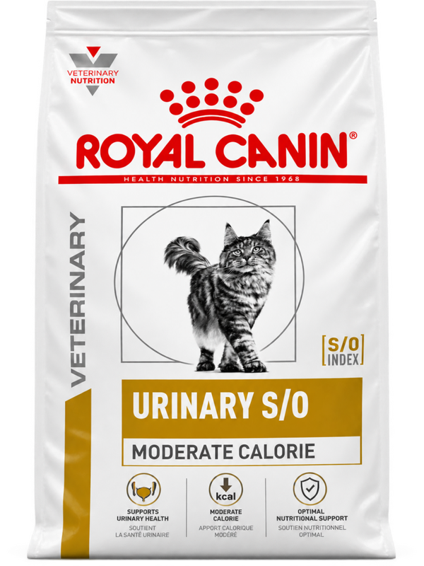 ROYAL CANIN® VETERINARY URINARY S/O MODERATE CALORIE PARA GATOS