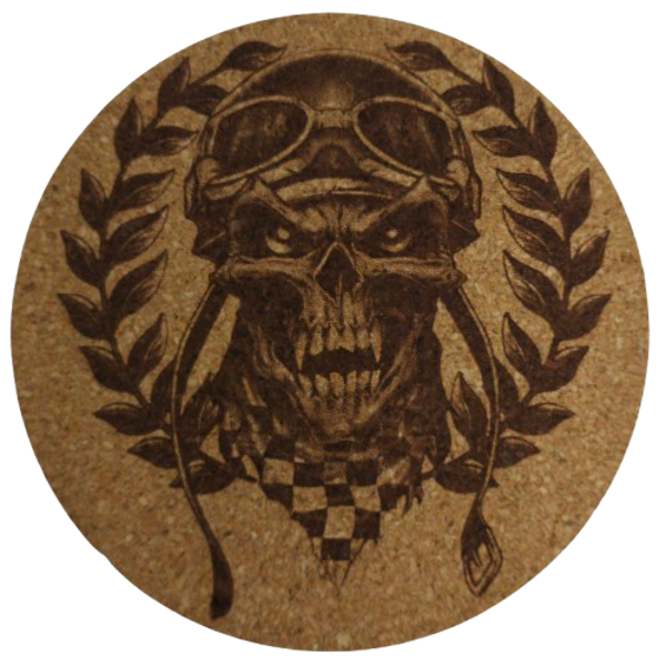 Set van 6 'Skull Biker'