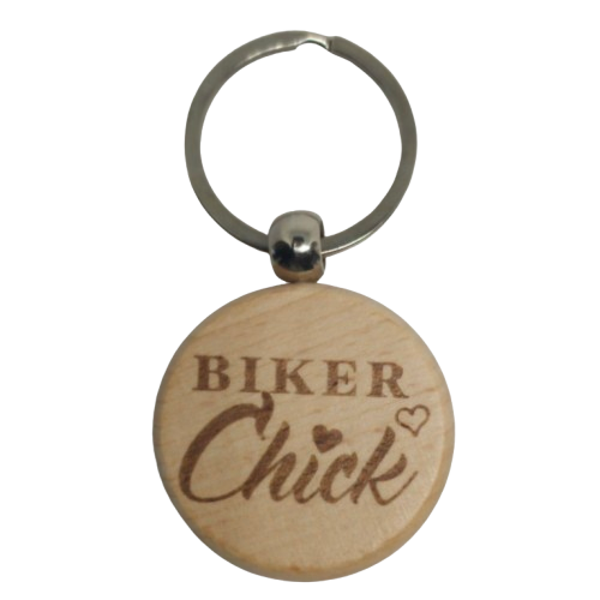 Sleutelhanger 'Bike Chick'