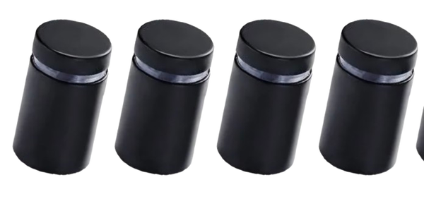 4 stuks afstandhouders zwart