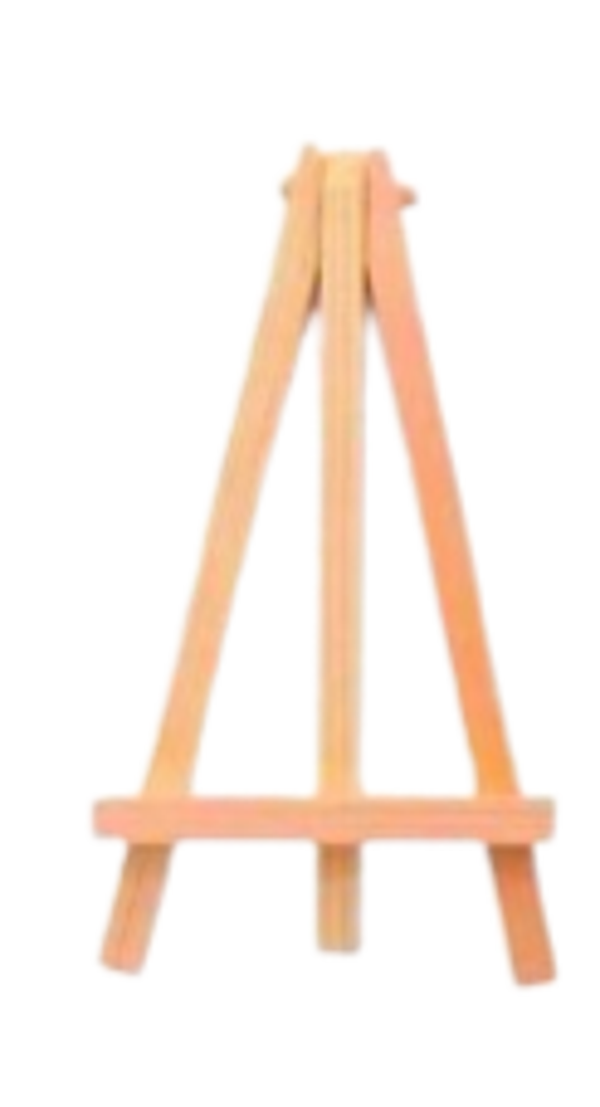 Ezel voor mini canvas