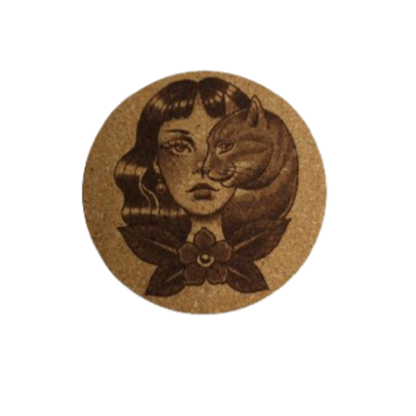 Set van 6 'Woman Cat'