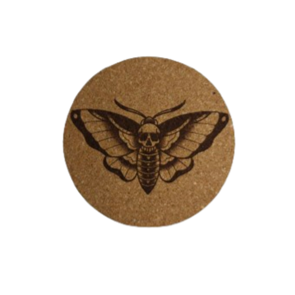 Set van 4 'Butterfly Skull'