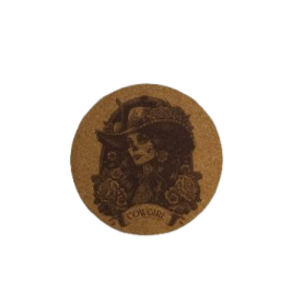 Set van 4 'Cowgirl Muerte'