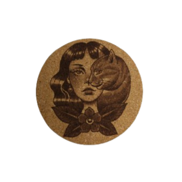 Set van 4 'Cat&Woman'