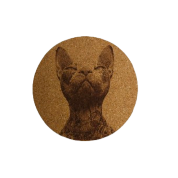 Set van 4 'Tattoo Cat'