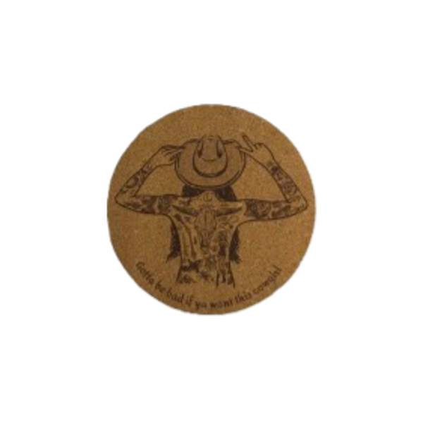 Onderzetter 'Cowgirl'