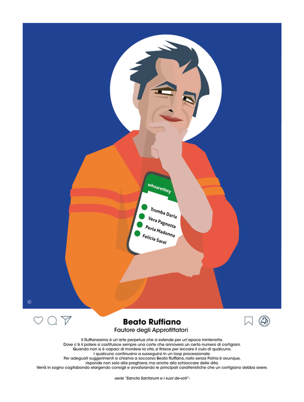 Poster Beato Ruffiano