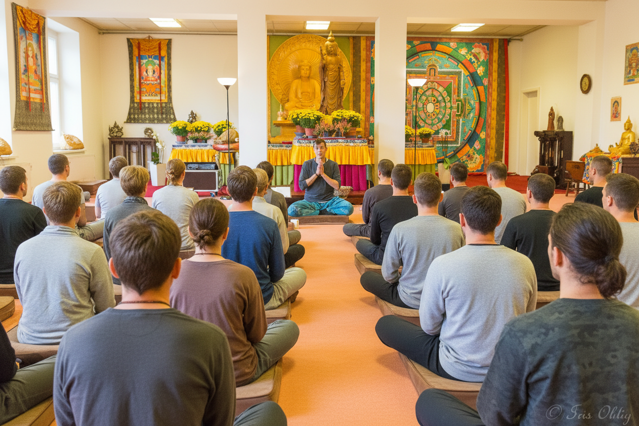 Meditation in der Gruppe