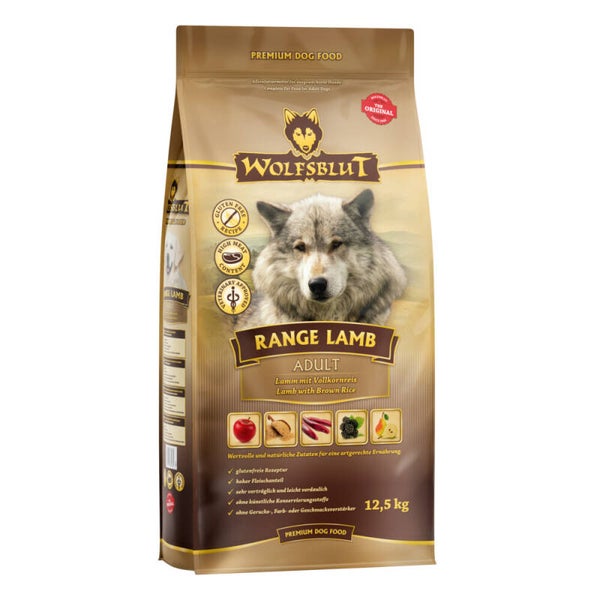 Wolfsblut Range Lamb adult 12,5 kg.