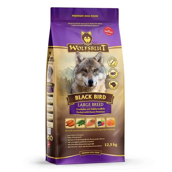 Wolfsblut Black Bird large breed 12,5 kg