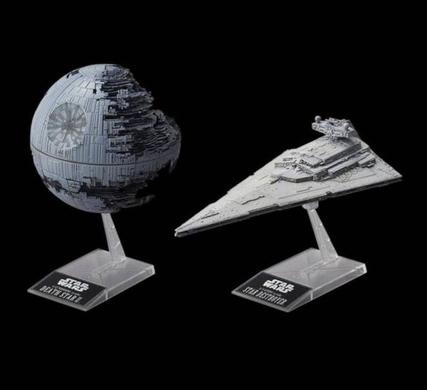 Death Star II & Star Destroyer Star Wars Modelbouw kit Bandai