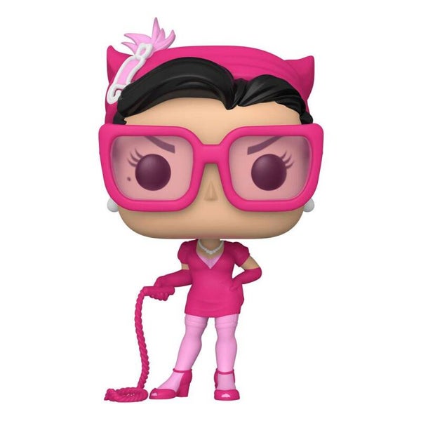 Bombshell Catwoman Breast Cancer Awareness DC Comics Pop!Funko