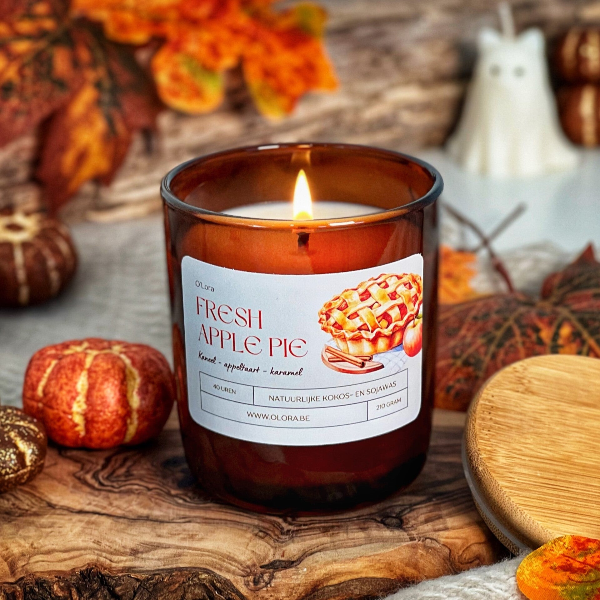 Geurkaars 'Fresh Apple Pie'