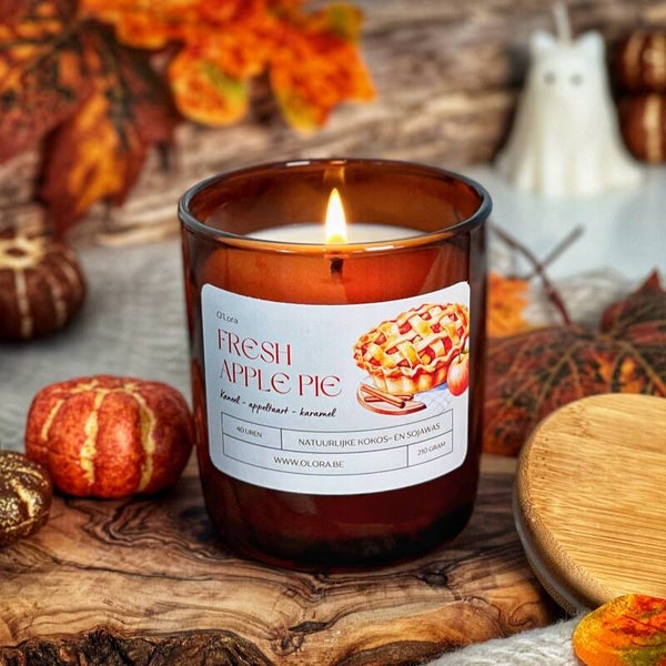 Geurkaars 'Fresh Apple Pie'