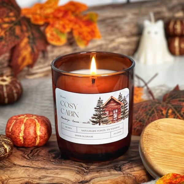 Geurkaars 'Cosy Cabin'