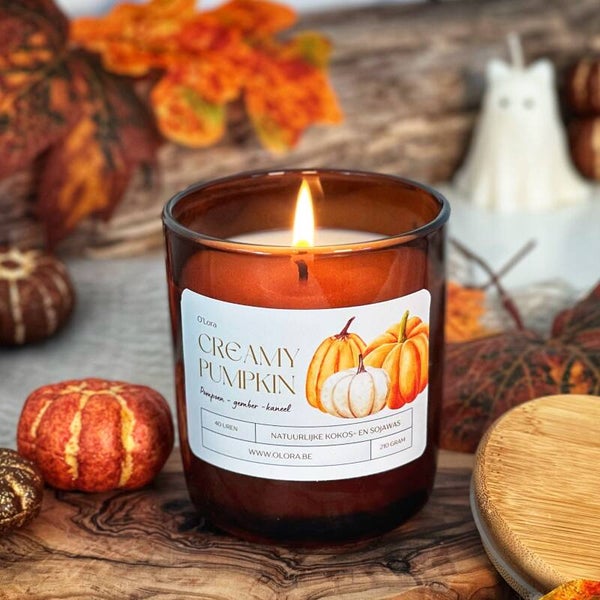 Geurkaars 'Creamy Pumpkin'