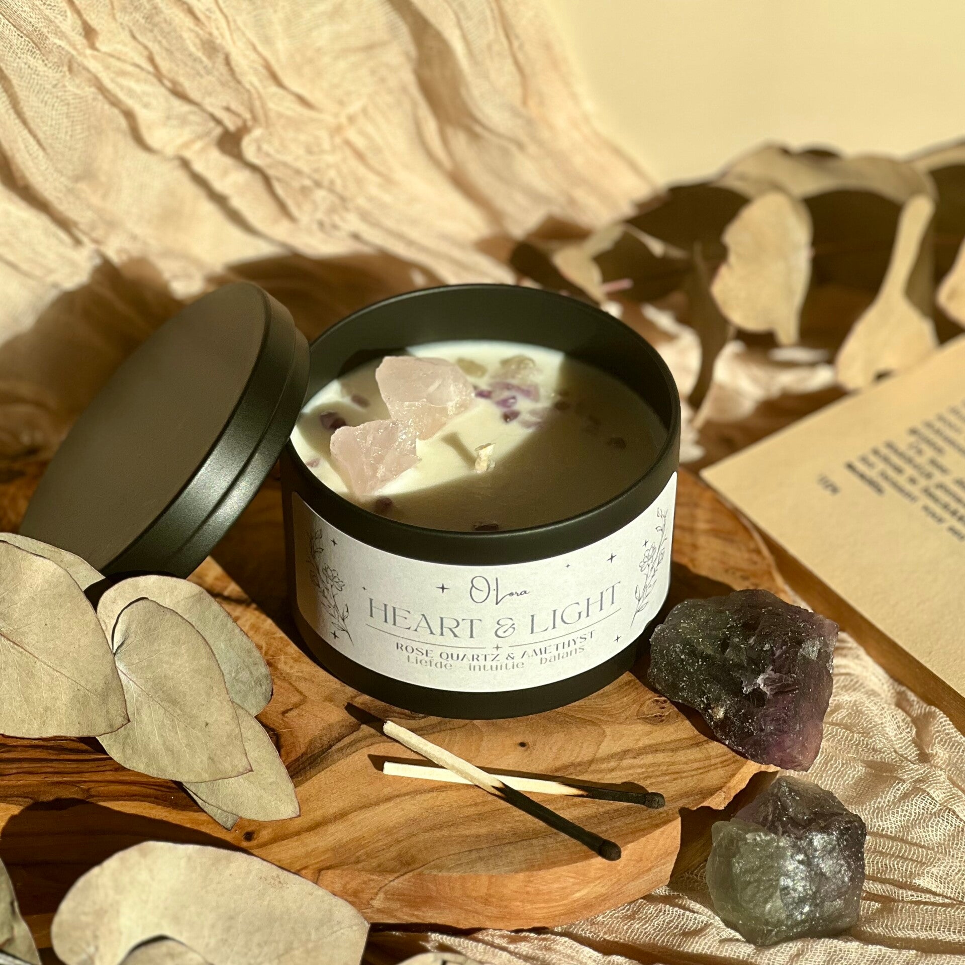 Geurkaars Heart & Light
