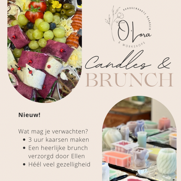 Candles & Brunch 27/06 om 10u30