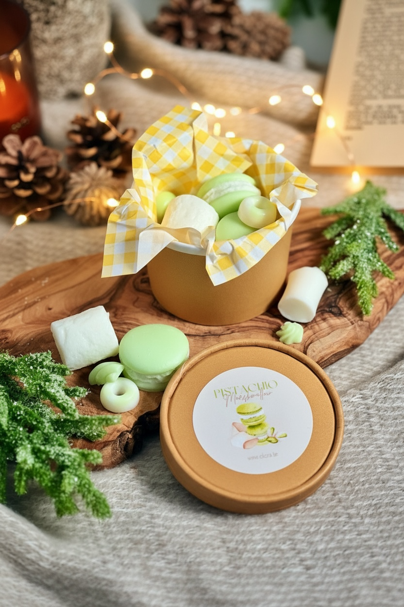 Wasmelts Pistachio Marshmallow