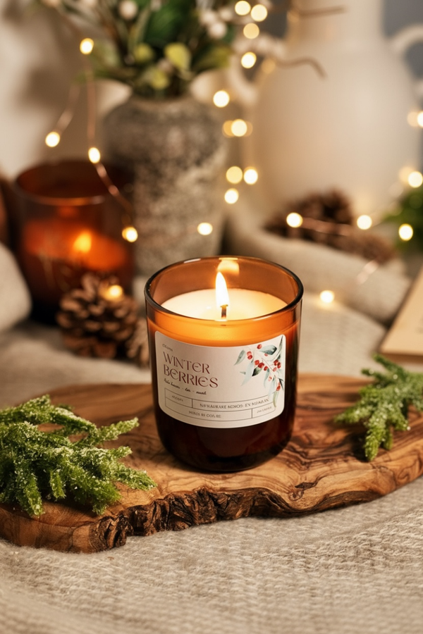 Winter Berries Amber