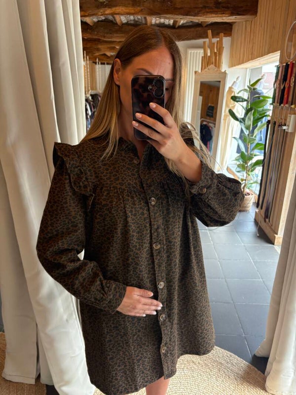 Robe en jeans léo