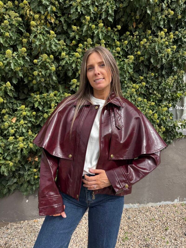 Veste bordeaux