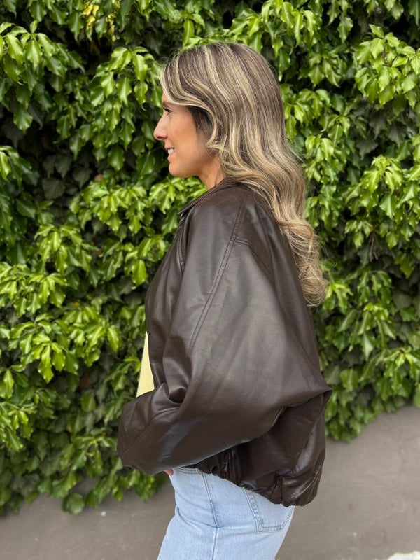 Veste similicuir Mia