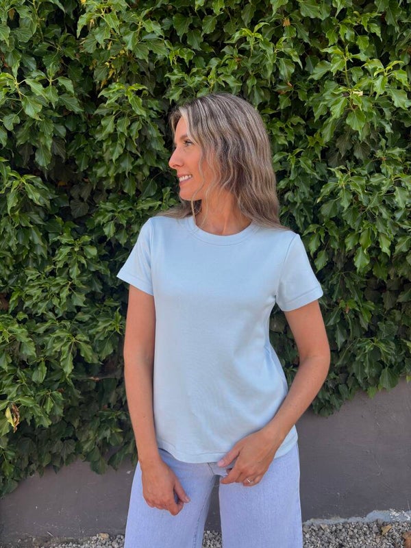 T-shirt basic 100% coton (5 coloris)