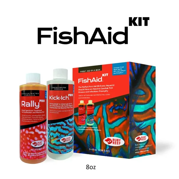 Ruby Reef FishAid Kit – 237ml, 473ml, 947ml, 1892ml