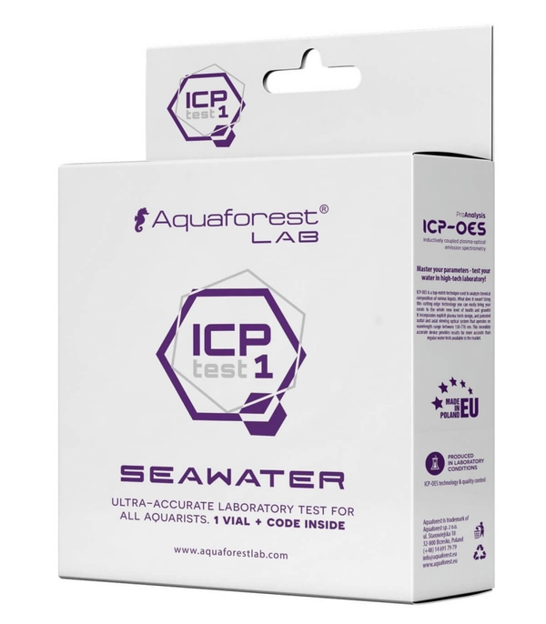 Aquaforest , icp marinlab test 1