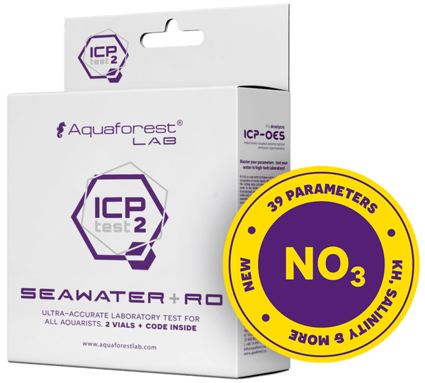 Aquaforest , icp marinlab test 2 - Marine water + RO pack