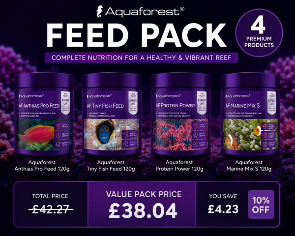 Aquaforest Premium Fish Food Value Pack – 4 Pack