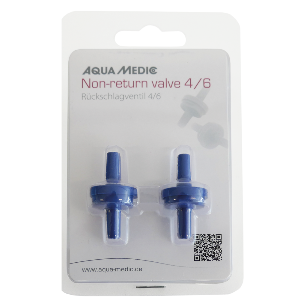 Aqua medic, non return valve 4/6 mm. (2 pcs.)