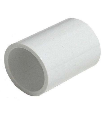 White UPVC Straight Coupling