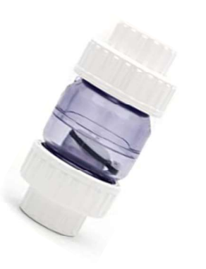 White UPVC Non-Return / Check Valve
