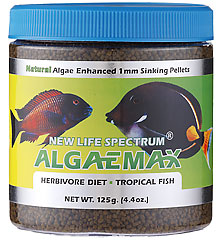 NLSpectrum AlgaeMax Medium - formula for herbivores (2mm/125g)