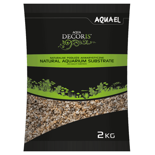Aquael Multicoloured Gravel 1.4–2mm (2 or 10kg)