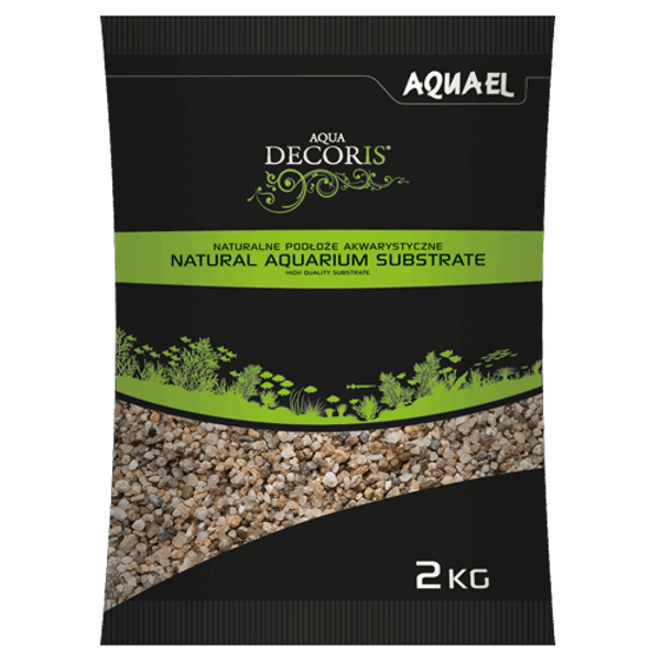 Aquael Multicoloured Gravel 1.4–2mm (2 or 10kg)