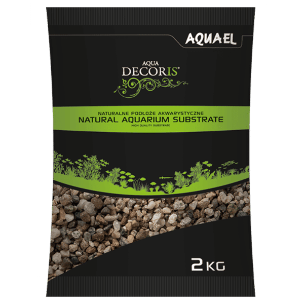 Aquael Multicoloured Gravel 3–5mm (2 or 10kg)