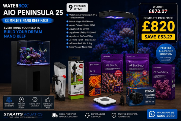 WATERBOX AIO PENINSULA 25 – COMPLETE NANO REEF PACK