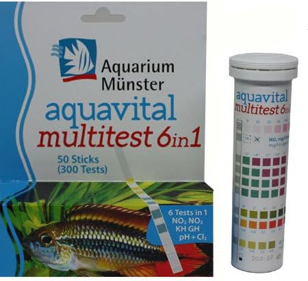 Aquarium Münster Aquavital Multitest 6 in 1, 50 Trip Test