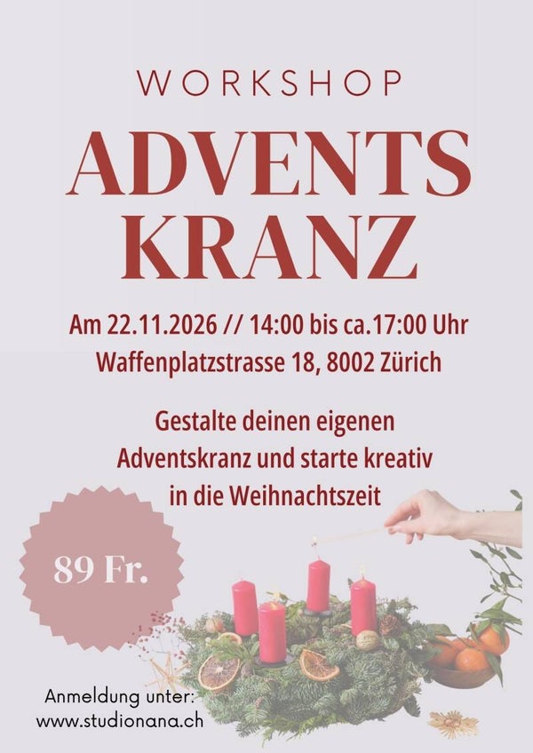 Adventskranz Workshop