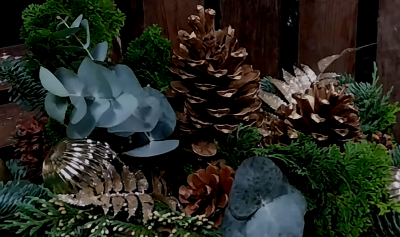 Kerst Linda's Bloemdecoratie