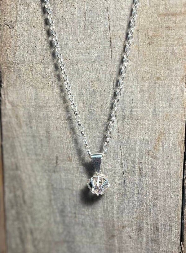 Collier 'Spiegel chaton'