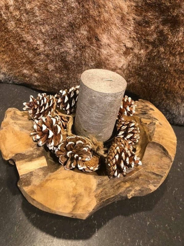 Kandelaar met decoratie